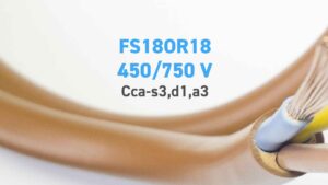 Cavi multipolari FS18OR18 7G1,5 matassa marrone 100metri x 0,468 euro metro