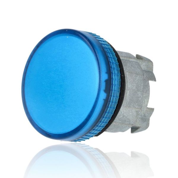 testa-lampada-spia-o22-gemme-lisce-blu