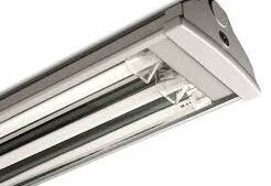 Plafoniere per 2 T8 a fluorescenza da 18W