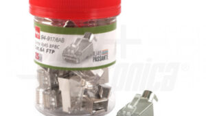 Spina RJ45 8P8C Cat.6A FTP Passante