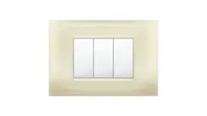 PLACCA MIVIDA  2 MODULI BIANCO