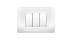 PLACCA MIVIDA 3 MOD. BIANCO
