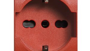 PRESA P40 2P+T 16A 250V ROSSO