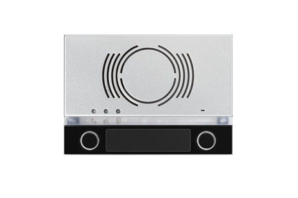 frontale-esterno-audio-2-pulsanti-alpha-nero
