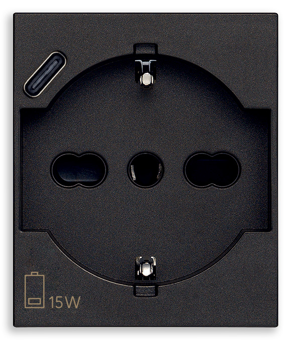 presa-2pt-16a-universale-usb-c-nero